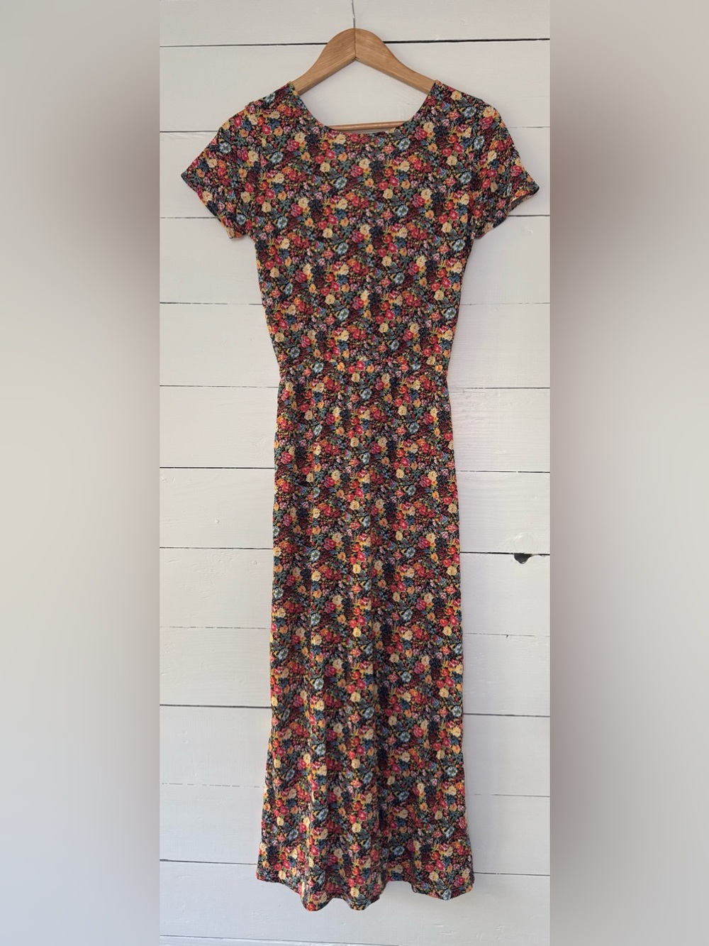 Sezane Floral Maxi Dress